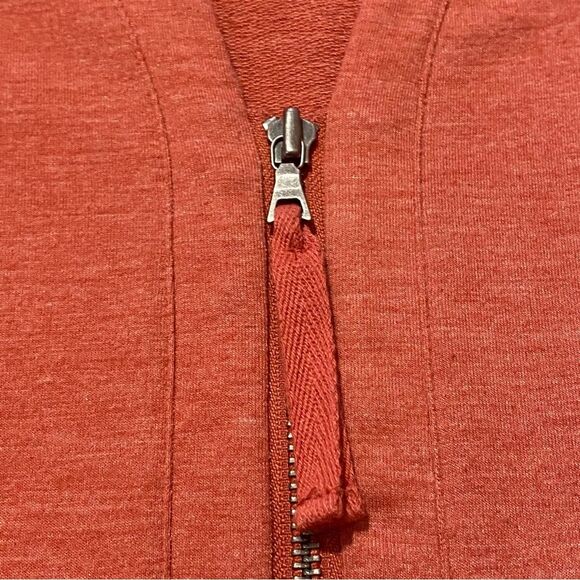 LOGO Lounge By Lori Goldstein Zip Front Cardigan W/ Lace Back Women's Size M - Picture 8 of 16